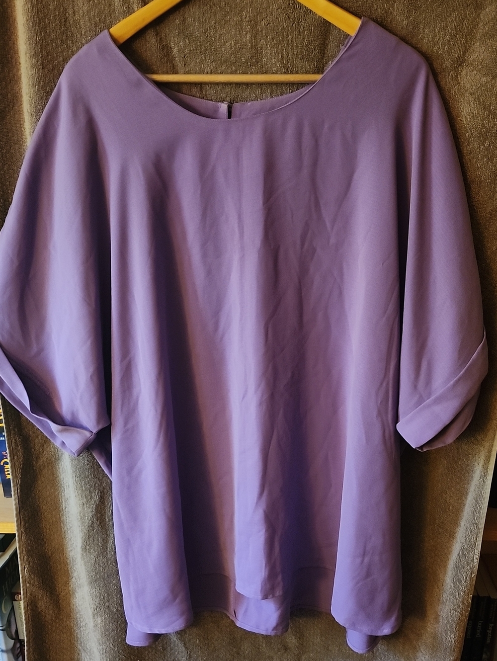 Blair Lavender Scoop Neck Tunic